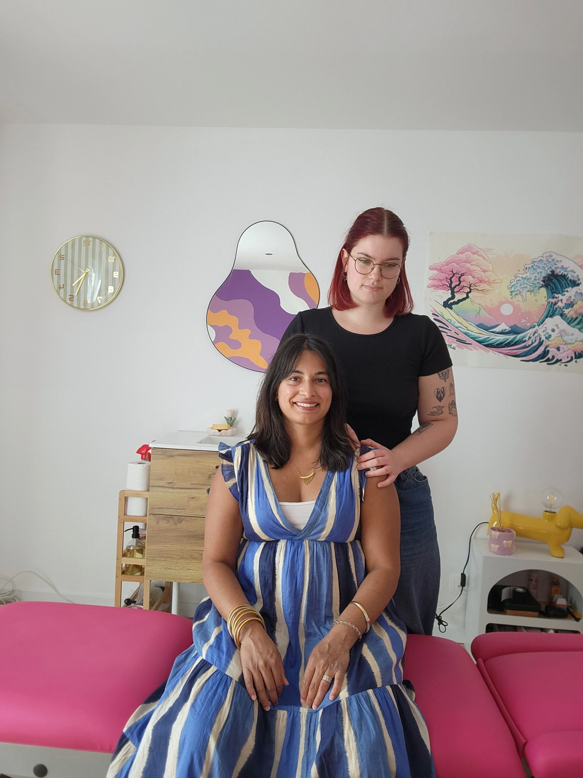 Emeline Coquart en consultation