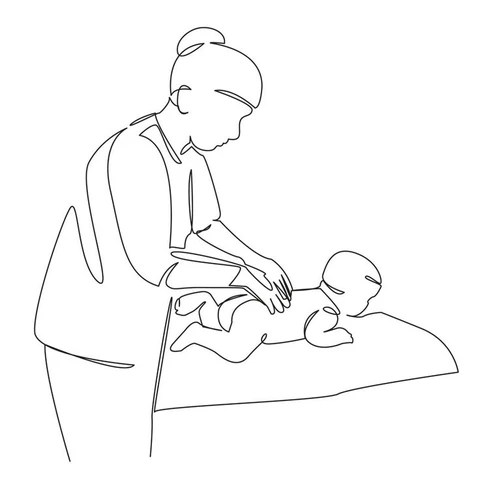 Ostéopathie pour la tête plate et le torticolis du nourrisson