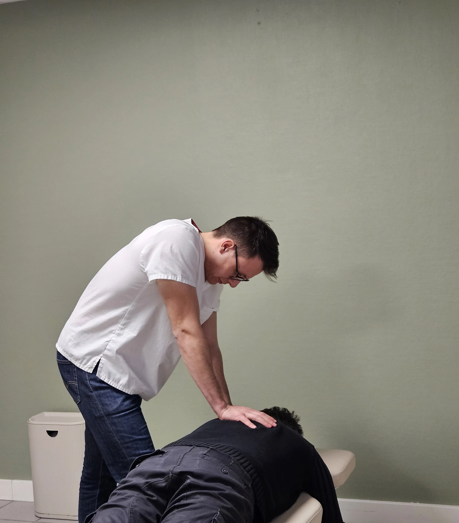 Déroulement séance ostéopathie