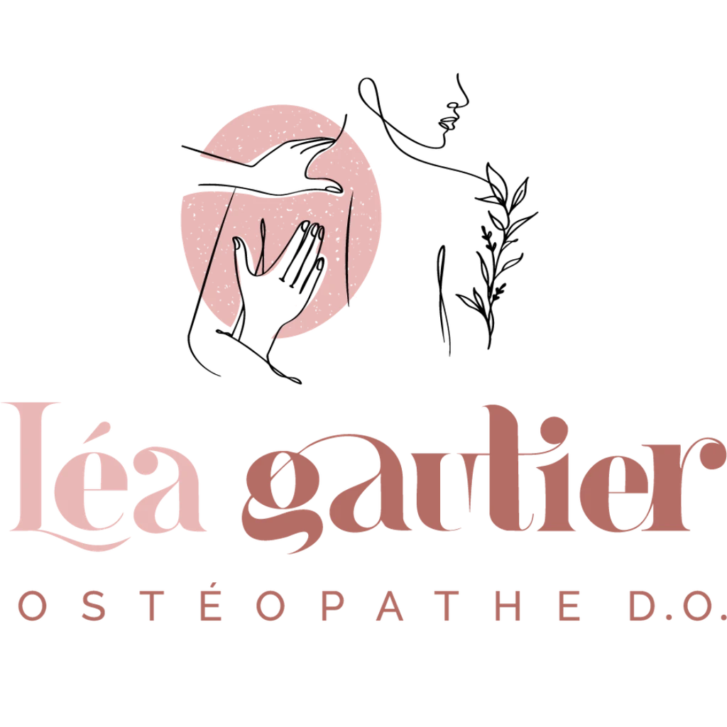 Léa Gautier logo in footer