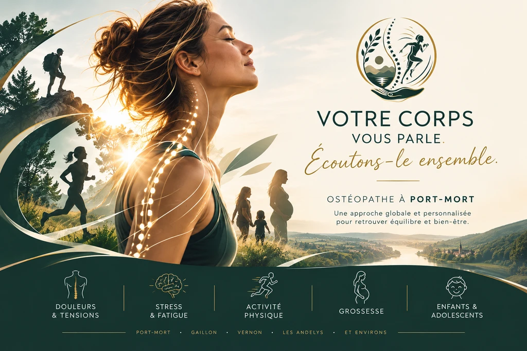 Ostéopathe à Port-Mort : quand consulter ?